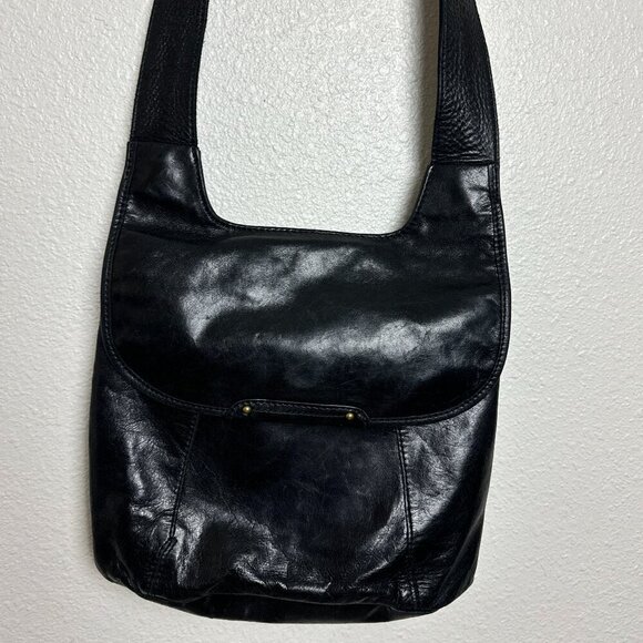 HOBO Handbags - HOBO The Original Black Leather Crossbody/ Shoulder Bag